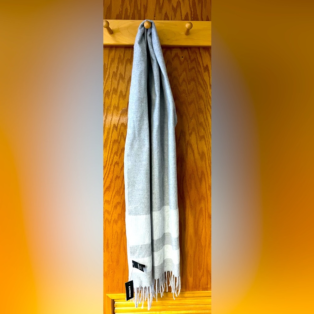 NWT Express polyester gray scarf